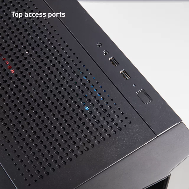 iBUYPOWER Gaming Desktop PC SlateHakoA5N16501 - AMD Ryzen 5 4500 - GTX 1650 - 8GB DDR4 RAM - 500GB NVMe SSD
