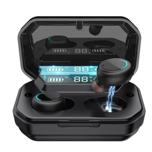 Wireless Earbuds Bluetooth 5.0 Headphones IPX7 Waterproof TWS Deep Bass Stereo Noise Cancelling Headset in Ear