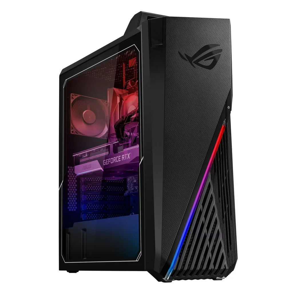 ASUS ROG Strix GT15 Gaming Desktop, Intel Core i7-12700F, NVIDIA GeForce RTX 3080, 16GB DDR4, 1TB SSD, Windows 11, G15CF-WB786
