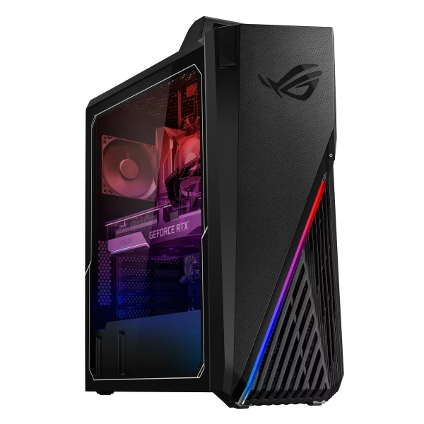ASUS ROG Strix GT15 Gaming Desktop, Intel Core i7-12700F, NVIDIA GeForce RTX 3080, 16GB DDR4, 1TB SSD, Windows 11, G15CF-WB786